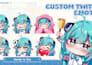 draw cute twitch emotes, animated emotes, chibi emotes for streams